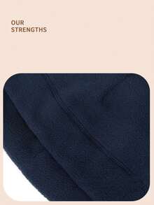 1PC Winter Women Men Polar Fleece Warm Beanie Hat Cap Outdoor Soft Comfortable Windproof Hat Thick Ski Cycling Cap Suitable For Unisex