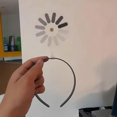 Rotating Plastic Hair Hoop, Hair Clip, Funny Gag Spinning Hair Accessory, Novelty Spinning Hair Hoop, Creative Spinning Decor Gift For Friends