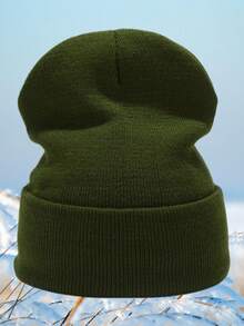 Winter Warm Boys' And Girls' Knitted Hats Cute Knitted Hats Children's Knitted Hats Youth Knitted Hats Outdoor Windproof Hats Customized Photo Logo - A - View 26