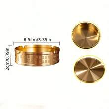 1 Stück kreative reine Kupfer Fünf Tiger Aschenbecher, Heimdekoration, Hotel, Bar, Büro Schreibtisch Zubehör, Haushaltsornament, Hausgeschenk, geeignet für Zuhause, Hotel, Bar, Büro, Aschenbecher, Heimdekoration, Haushaltsartikel, am erschwinglichsten, perfektes Urlaubsgeschenk, hochwertiger moderner Aschenbecher für Wohnzimmer, Büroschreibtisch - Verschiedenfarbig - Übersicht 10