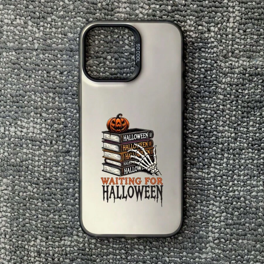 Funda universal para iPhone diseñada con un tema espeluznante de Halloween, perfecta para bromas o entusiastas de Halloween que les gusta coleccionarlas.Regalo ideal para decoración de fiestas de Halloween, adecuado para familias y empresas. - Colores mixtos - Ver 1