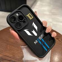 Funda de Teléfono de la Superestrella del Fútbol  para iPhone 16, 15, 14, 13, 12, 11 Pro Max, Mini, XR, XS, X, 7, 8 Plus, con Cubierta Trasera de TPU Suave. - Mezcla de colores 1 - Ver 2