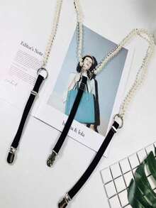 1 Stück modischer Hosenträger mit Kunstperlen und Strass, elastisch, verstellbar, stilvoller und vielseitiger Gürtel für Hosen und bequeme Hosenträger für alle Anlässe, Halloween Accessoires, Halloween Kostüme Herbst-Winter Accessoires, Halloween Kostüm, geeignet für Teenager, Jugendliche, Herren, Lässig, Outdoor, Sport, Urlaub, Abschlussgeschenke, Geburtstag, Alltagskleidung