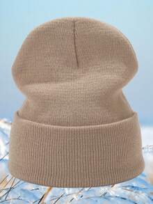 Winter Warm Boys' And Girls' Knitted Hats Cute Knitted Hats Children's Knitted Hats Youth Knitted Hats Outdoor Windproof Hats Customized Photo Logo - A - View 27