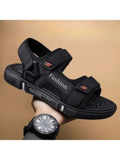 Sandalias de hombre modernas, antideslizantes e impermeables, ideales para la playa o para un look casual. Diseño de lujo, novedoso y a la moda. Sandalias deportivas para senderismo y actividades al aire libre.