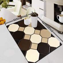 厨房餐具沥水垫 吸水速干咖啡沥水垫 餐垫 餐具沥水垫 餐具地毯 - 花色 - 查看 25