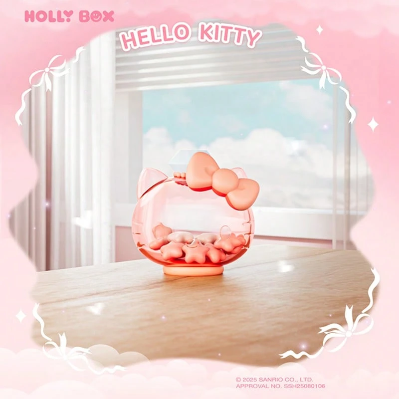 Tượng nhỏ thơm Sanrio Family Shining Mood Series - Đồ trang trí Hello Kitty/Cinnamoroll/My Melody dễ thương, Đồ trang trí thơm dễ thương, Đồ trang trí bằng nhựa PVC Acrylic lấp lánh, Quà tặng sưu tầm cho người hâm mộ Sanrio, Phụ kiện để bàn tại nhà - Nhiều màu - Xem 1