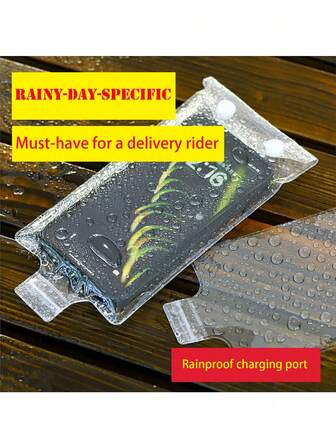 Funda impermeable para teléfono para exteriores, Bolsa impermeable para teléfono, Bolsa impermeable para repartidores