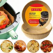 50/100pcs Must - Have Air Fryer Paper Liners: Effortless Cooking With Multiple Benefits