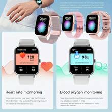 SGDDFIT Reloj Inteligente para Mujeres y Hombres, Reloj Deportivo de 4.65 cm con Función de Llamadas, Monitor de Sueño Compatible con Android e  - Smartwatch Multifuncional con Correa de Acero y 2 Bandas de Silicona, Múltiples Modos Deportivos, Responde Llamadas, Compañero de Entrenamiento, Diseño Premium, Pantalla Táctil, Monitoreo de Salud, Estilo Activo, Ligero y Elegante, Ideal para Usuarios Tecnológicos - Rosa - Übersicht 4