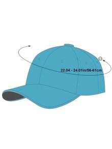 1 pieza Gorra de béisbol con bordado 3D de letra de fútbol en contraste de color, gorra snapback unisex casual para deportes al aire libre, eventos y viajes de moda - Multicolor - Ver 6