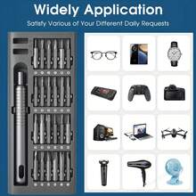 25-In-1 Precision Screwdriver Set, Multi-Function Repair Tools For Mobile Phone & Tablet Disassembly, Plastic, Uncharged - With Various Screw Heads(The Style Will Be Shipped Randomly)