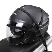 Rubber Motorcycle Helmet Strap, Motorcycle Helmet Cord, Helmet Tie Down, Useful For Motorcycle Riding - 60cm - View 4