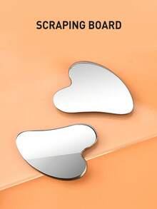 1 pezzo/2 pezzi Tavoletta Gua Sha a forma di cuore spessa + Tavoletta Gua Sha per le labbra, stimola i punti di agopuntura, allevia la stanchezza, allunga i tendini, raschietto Gua Sha, spatola per maschere facciali, cucchiaio per raschiatura, dimagrimento, massaggio facciale e dorsale, oli essenziali, set per salone di bellezza Gua Sha, tavoletta per massaggio di medicina tradizionale cinese, portatile, accessori per il trucco + sacchetto con cordoncino