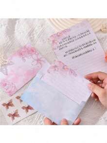 一套，男女皆宜的趣味情书，节日礼物，送给朋友、女朋友、男朋友、丈夫、妻子、未婚夫/妻——包含信封和信纸 - A - 查看 5