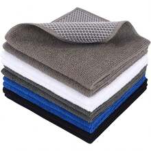Microfiber Dish Cloth For Washing Dishes, 2025  Kitchen Cleaning Cloths, 5 Color Assorted 12Inchx12Inch 10 Pack - Assortedcolor-1 - View 7