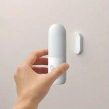 USB Rechargeable LED Motion Sensor Light, White, Wall-Mounted Flashlight, Portable Staircase Corridor Bedroom Bathroom Night Light - 彩色 - 查看 4