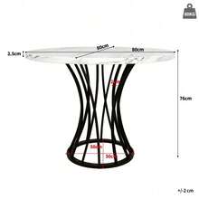 Dining Tables - Black + MDF+Metal-2 - View 4