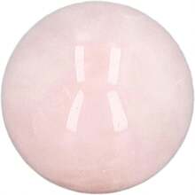 Estilo4 Bolas De Cristal De Cuarzo Rosa, Piedra De Cuarzo Rosa, Bola De Piedra De Masaje Rosa, Bola De Esfera De Cuarzo Rosa Para DecoracióN, MeditacióN, BricolajeVersióN Mejorada - 1 - Ver 9