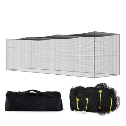 Uimoso 35FT Softball Baseball Cage Netting Heavy Duty PE Pitching Batting Net