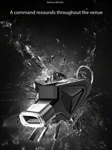 Upgraded High-Pitched Whistle, Suitable For Sports Teachers, Basketball, Soccer, Volleyball, Referee Whistles, Outdoor Sports, Life-Saving, Swimming Whistles; Purchase One Whistle And Receive Four Accessories Free Of Charge.