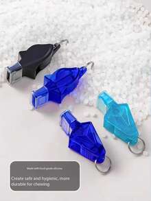 Upgraded High-Pitched Whistle, Suitable For Sports Teachers, Basketball, Soccer, Volleyball, Referee Whistles, Outdoor Sports, Life-Saving, Swimming Whistles; Purchase One Whistle And Receive Four Accessories Free Of Charge.
