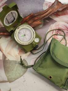 1 Stück hochpräziser Outdoor Multifunktions-Kompass, professioneller Camping-Kompass, Autokompass, hochgenauer Kompass für Studenten und Outdoor-Nutzung