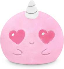 Teeturtle Twisted Cryptids Mothman Reversible Plushie 4" - Cute Kawaii Soft Stuffed Animal - Kỳ lân biển xanh và tím - Xem 10