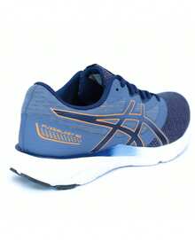 Asics Fuzeblast SE Men's Tennis Shoes - Blue And Orange - Màu xanh lam - Xem 4