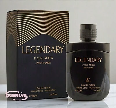 EverlyX Legendary For Men Eau De Toilette 100ml - An Intense Masculine Fragrance With Woody And Spicy Notes That Convey Elegance, Power, And Character - Ideal For Confident And Sophisticated Men - ✅ Shipping To Spain In 24/48 Hours