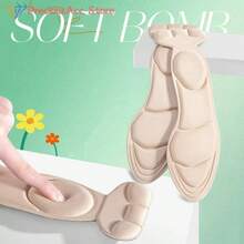 1Pair Memory Foam Insole Pad Inserts Heel Post Back Breathable Anti-Slip For High Heel Shoe Insert Protector Shoes Insoles - Multicolor - View 8