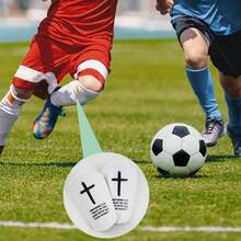 1双3:5足球护腿板,穿着舒适,贴合腿部,独特尺寸设计,适合足球或其他运动 - 彩色 - 查看 6