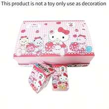 毛绒风格摆件 - 可爱猫咪树脂收藏雕像，Q版设计，标志性粉色蝴蝶结和白色服装，适合家居、汽车、派对装饰 - 完美礼物（官方授权） - 彩色 - 查看 9