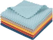 Microfiber Dish Cloth For Washing Dishes, 2025  Kitchen Cleaning Cloths, 5 Color Assorted 12Inchx12Inch 10 Pack - Assorted Color-3 - View 10
