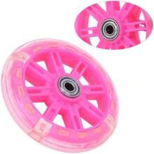 Vbest life - Rueda de entrenamiento para bicicletas de 12 a 20 pulgadas con soporte (rosa) - Rosa - Ver 3