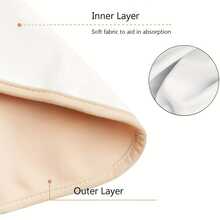 2pcs Reusable Washable Ankle Wraps (Khaki) - Khaki - View 4