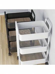 Storage Islands & Carts - White - View 3