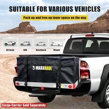 Car Luggage RackMAXXHAUL Soporte de Enganche Cargo Carrier BagCar Luggage Rack - Negro - Ver 7