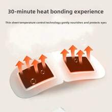 It Has A Very Precise Temperature Control, Always Maintaining Around 40°C, The Golden Hot Compress Temperature. This Temperature Is Not Too Hot To Be Uncomfortable, Yet It Can Just Open The Pores Around The Eyes And Promote Blood Circulation, Unlike Ordinary Eye Masks That Either Cool Down Quickly Or Have Fluctuating Temperatures. This Product Can Maintain Heat For 10-15 Minutes, Which Is Just Enough Time For You To Relax. Insulation, Galentines, Puppy, Carnival,Spring Summer Picks,Brides Maid Gifts,Room,Bedroom Decor,Beach,Travel,For Men,For Women,Vacation - Multicolor - View 8