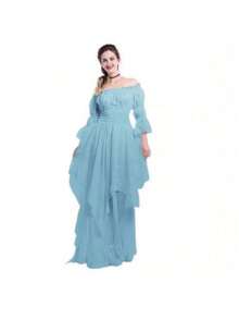 Women Prom Dresses - Red - View 3