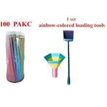 200/100/50/30 tờ giấy cuốn thuốc lá cỡ lớn (có đầu lọc), điếu cuốn thuốc lá hình nón 109mm (có nhân), cháy chậm, phụ kiện thuốc lá, quà tặng ngày lễ (cho bạn bè và gia đình) - Màu sắc cầu vồng - Xem 14