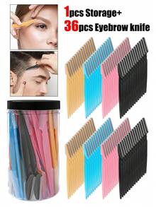 30pcs Exquisite Bagged Men's And Women's Facial Razors, Eyebrow Trimmers And Facial Hair Removers, Facial Hair Removal, Men's And Women's Facial Razors, Hair Trimming Tools, With Precision Sleeves, Hair Removers, Eyebrow Trimmers, Easy To Carry For Travel 1/3/6/12/24pcs (Pink)