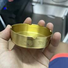 1 Stück kreative reine Kupfer Fünf Tiger Aschenbecher, Heimdekoration, Hotel, Bar, Büro Schreibtisch Zubehör, Haushaltsornament, Hausgeschenk, geeignet für Zuhause, Hotel, Bar, Büro, Aschenbecher, Heimdekoration, Haushaltsartikel, am erschwinglichsten, perfektes Urlaubsgeschenk, hochwertiger moderner Aschenbecher für Wohnzimmer, Büroschreibtisch - Verschiedenfarbig - Übersicht 9