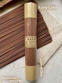 100支装沉香，采用天然沉香木制成，散发天然木质香气。香气宜人，适合冥想、禅修、学习、茶室、瑜伽、放松、品茶、阅读、居家、办公、空气净化和芳香疗法。 - 線香 - 查看 13