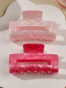 2-teiliges Set – quadratisch, rosa