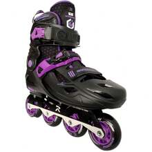 Patines Freeskate Ajustables Roadshow Rx1g, Ideal Para Hombre o Mujer, Perfectos para un paseo al aire libre, estos patines te proporcionan comodidad mientras te diviertas o te ejercitas, El patinaje es uno de los deportes más completos ya que puedes ejercitar casi todo el cuerpos. - Morado - Ver 3