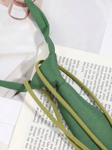 1pc Women's Fashion Red/Pink/Green Rhinestone 3D Flower Choker Necklace, Suitable For Party, Banquet, Gathering, Personalized, Daily Wear - Multicolor - View 9