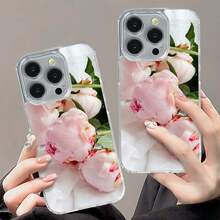 Funda Magnética Transparente para Teléfono Compatible con Apple  Serie 11/12/13/14/15/16/17, Protectora, Antigolpes, Antirrayas, Duradera, Estilo Retro, Funda de Teléfono a la Moda, Estilo Retro, Cubierta Protectora Antirrayas, Funda Protectora - Colores mixtos - Ver 4