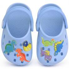 Boys' Glow-In-The-Dark Dinosaur Clog Sandal - New Release - Blue - View 2