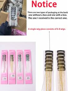 12 Pieces Clip-In Medium Straight Hair Synthetic Hair Clips, Fashion Party Girls Blonde Hair Silk Hair Clips, Colorful Glitter Hair Clips, Dazzling Hair Accessories For Holiday Gift Party With Family And Friends Christmas Gifts